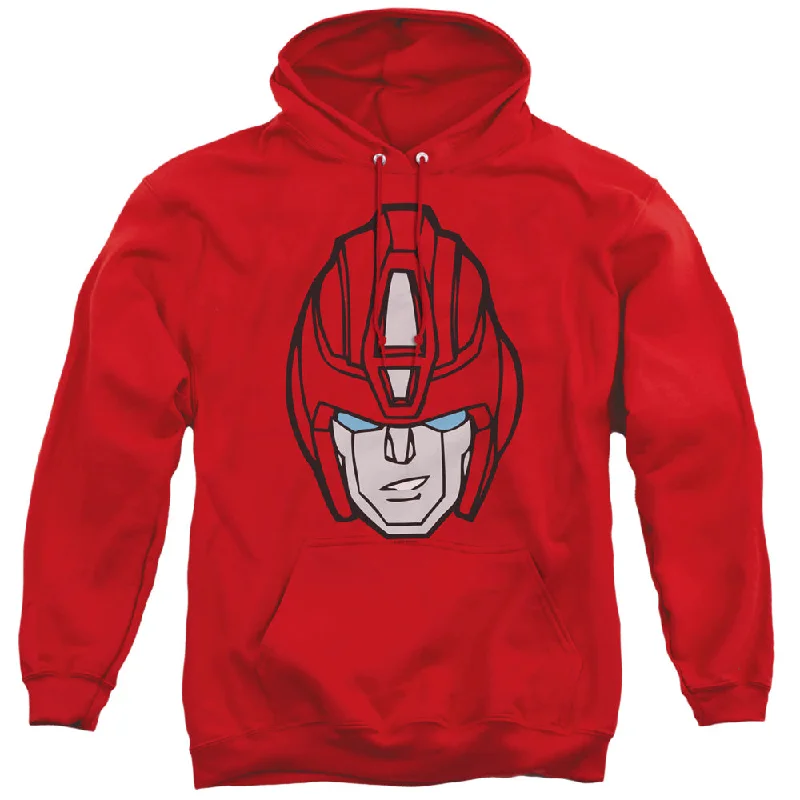 Final Markdown Transformers Hoodie Hot Rod Face Red Hoody