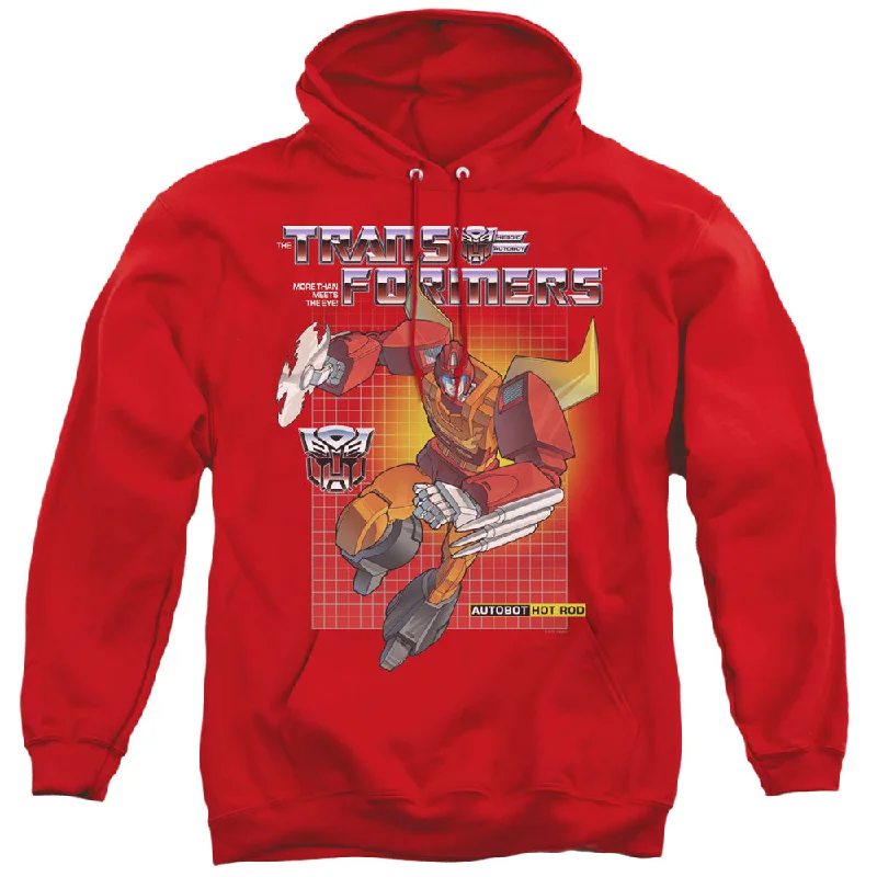 Factory Direct Sale Transformers Hoodie Hot Rod Red Hoody