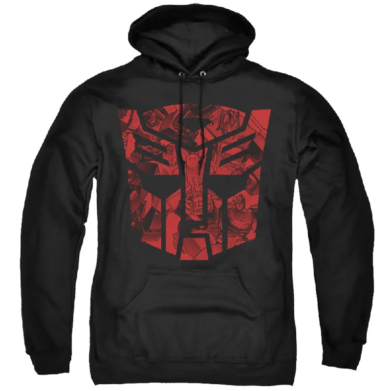 Special Savings Transformers Hoodie Imprinted Autobot Logo Black Hoody