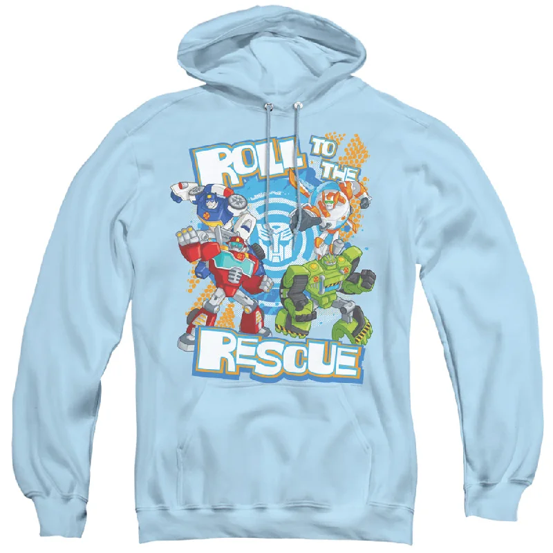 Price Fest Transformers Hoodie Roll to the Rescue Light Blue Hoody