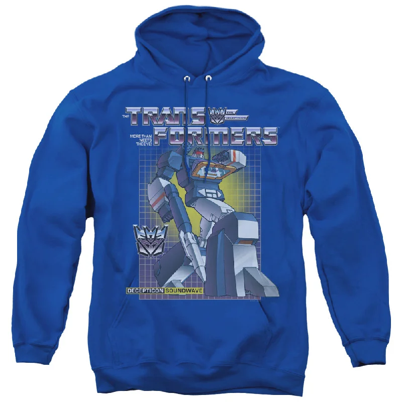 Year-End Sale Transformers Hoodie Soundwave Royal Hoody