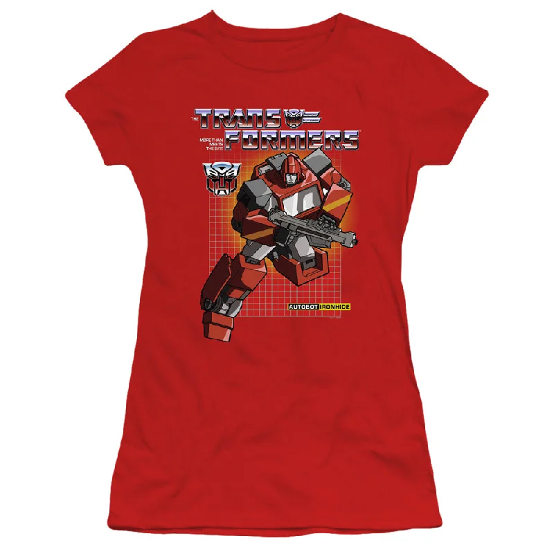 TIME-Limited Offer Transformers Juniors T-Shirt Ironhide Red Tee