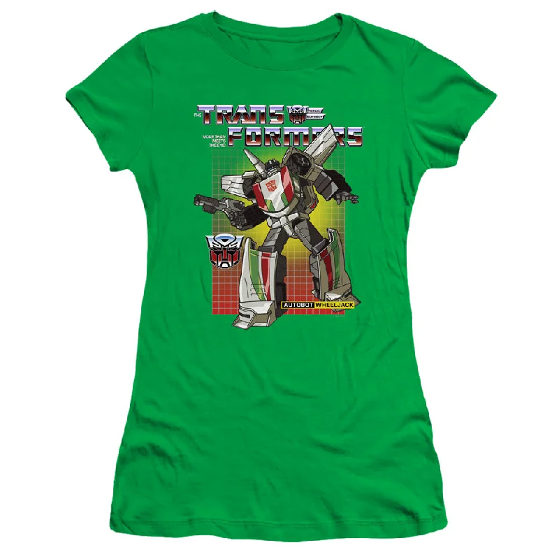 Don’t Miss Out Transformers Juniors T-Shirt Wheeljack Kelly Tee