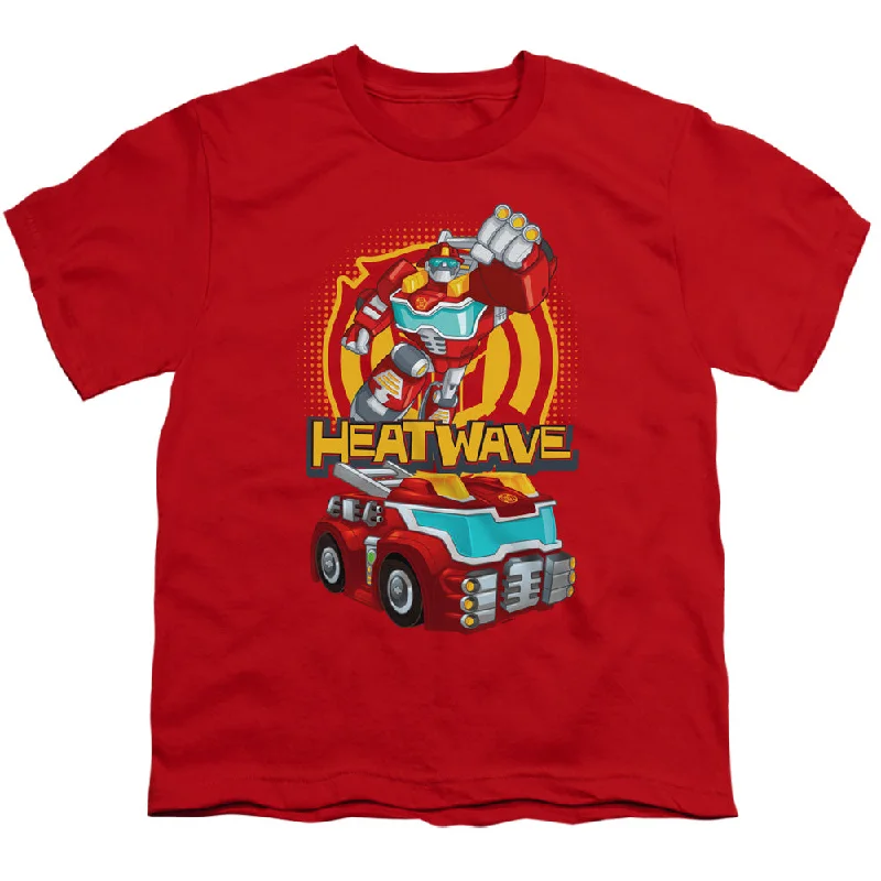 Warehouse Sale Transformers Kids T-Shirt Heatwave Red Tee