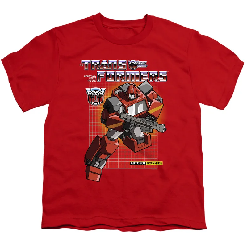Fantastic Deals Transformers Kids T-Shirt Ironhide Red Tee