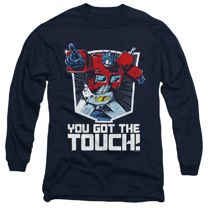 Today’s Special Transformers Long Sleeve T-Shirt Got The Touch Navy Tee