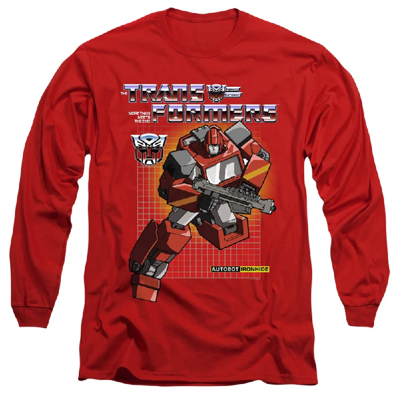 Stock Clearance Transformers Long Sleeve T-Shirt Ironhide Red Tee