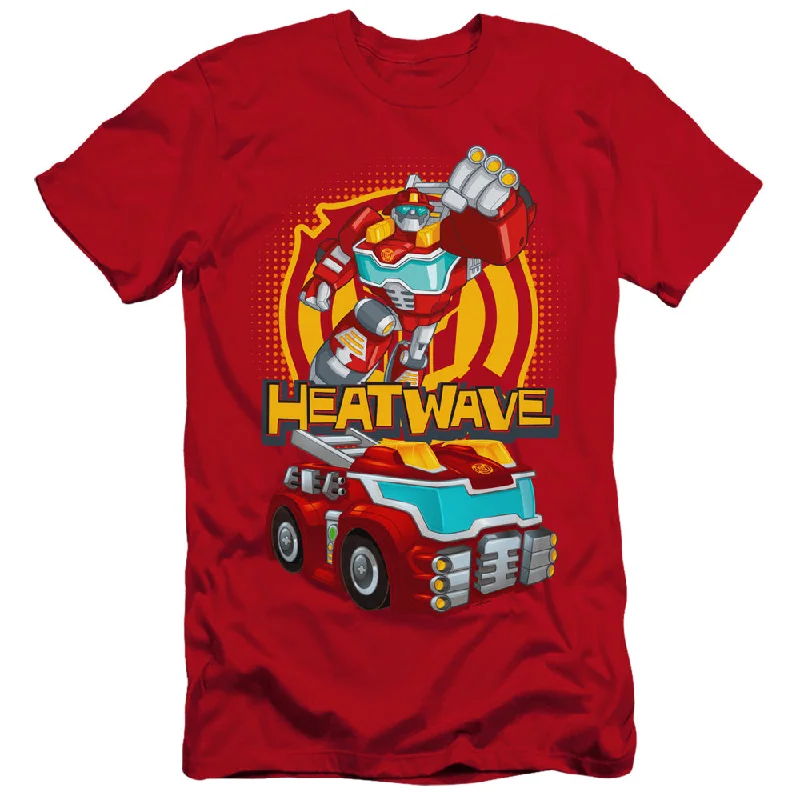Friends and Family Sale Transformers Premium Canvas T-Shirt Heatwave Red Tee