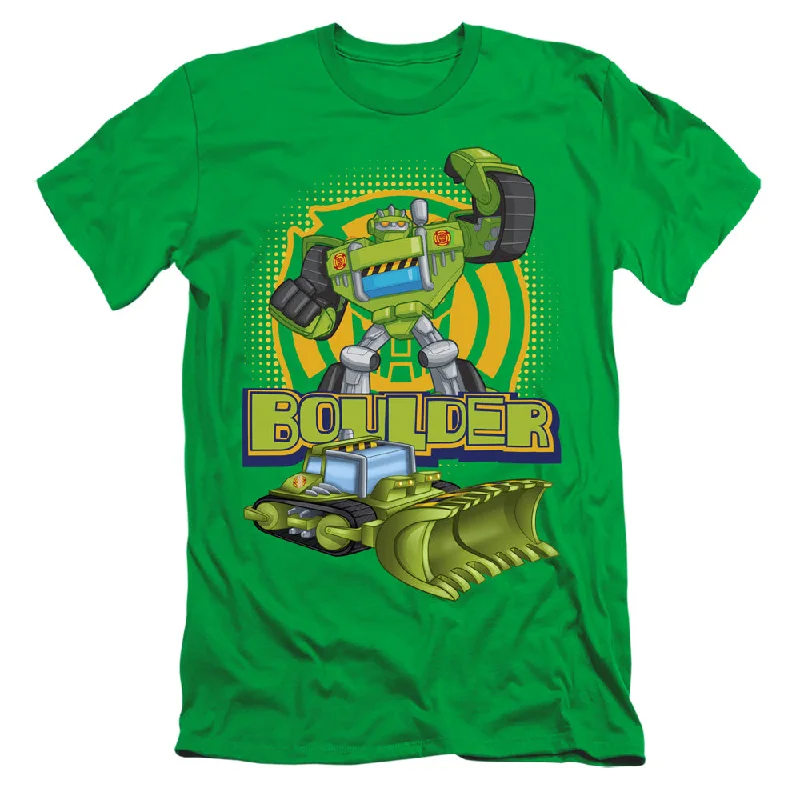 Super Deal Transformers Slim Fit T-Shirt Boulder Kelly Tee