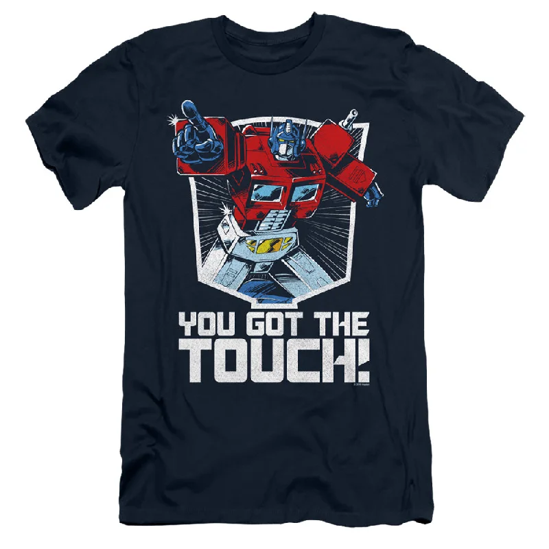 Savings Spectacular Transformers Slim Fit T-Shirt Got The Touch Navy Tee