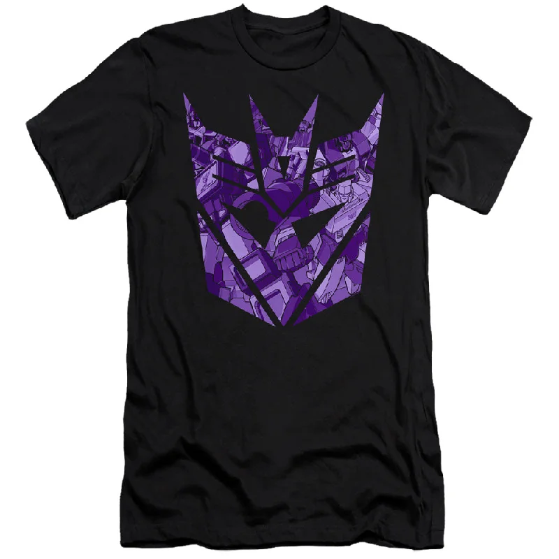 Weekend Flash Sale Transformers Slim Fit T-Shirt Imprinted Decepticon Logo Black Tee Weekend Flash Sale Transformers Slim Fit T-Shirt Imprinted Decepticon Logo Black Tee