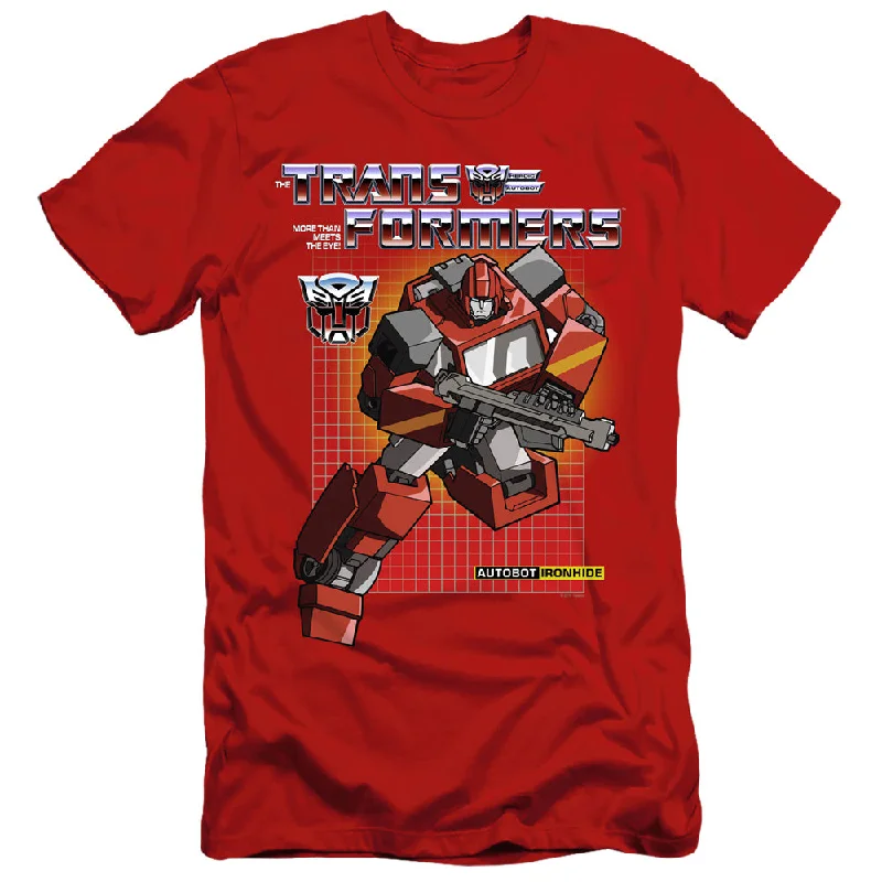 Daily Specials Transformers Slim Fit T-Shirt Ironhide Red Tee