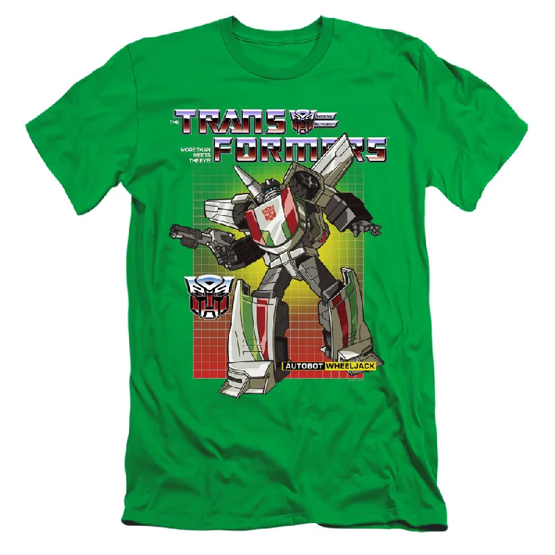 Grand Opening Sale Transformers Slim Fit T-Shirt Wheeljack Kelly Tee