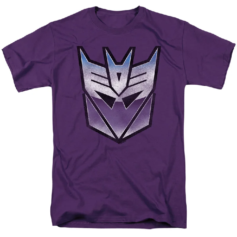 Markdowns Transformers T-Shirt Blue and Purple Decepticon Purple Tee