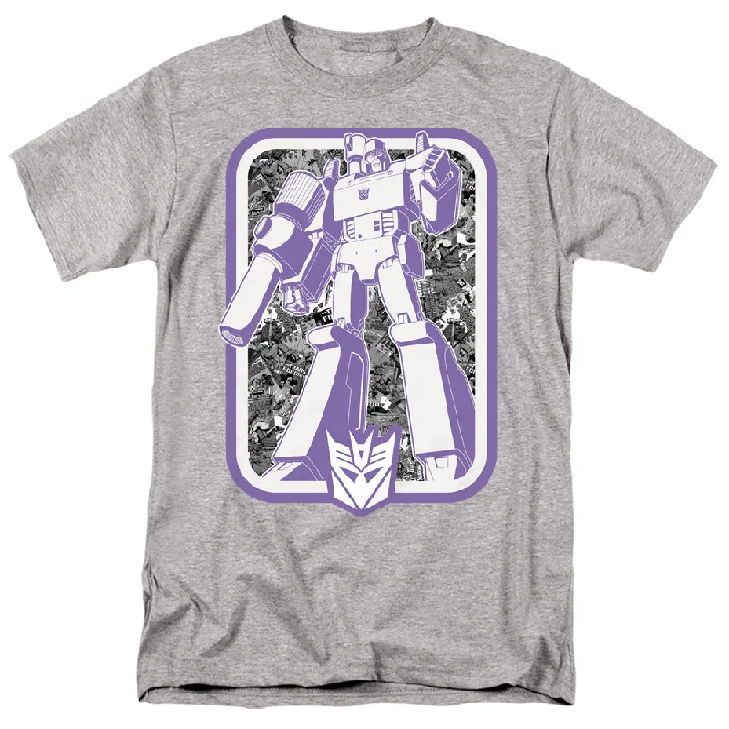 Bargain Prices Transformers T-Shirt Megatron Stance Heather Tee