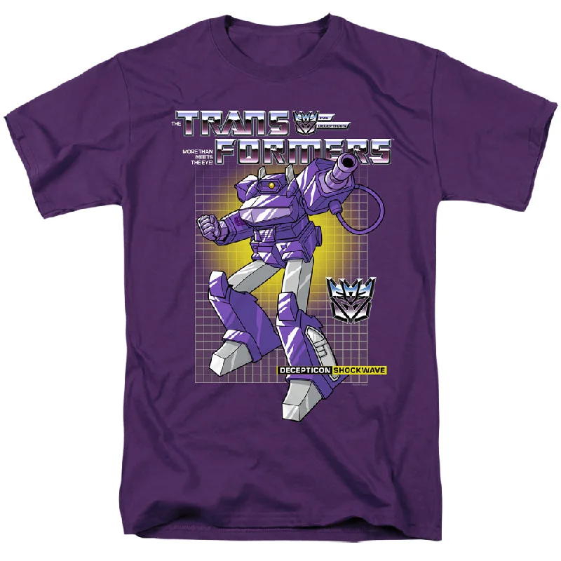 Deal Mania Transformers T-Shirt Shockwave Purple Tee