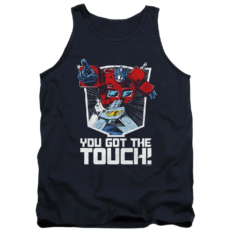 Deal Zone Transformers Tanktop Got The Touch Navy Tank