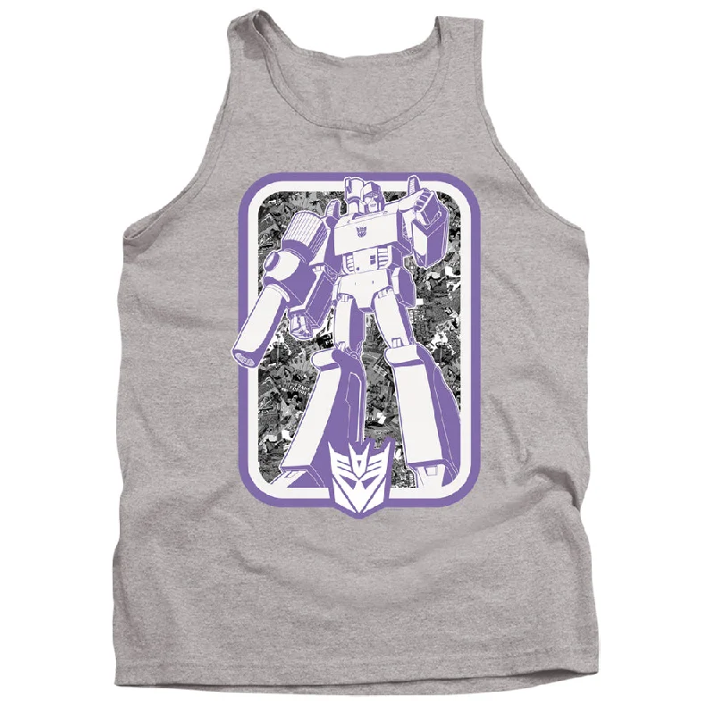 Huge Discounts Transformers Tanktop Megatron Stance Heather Tank