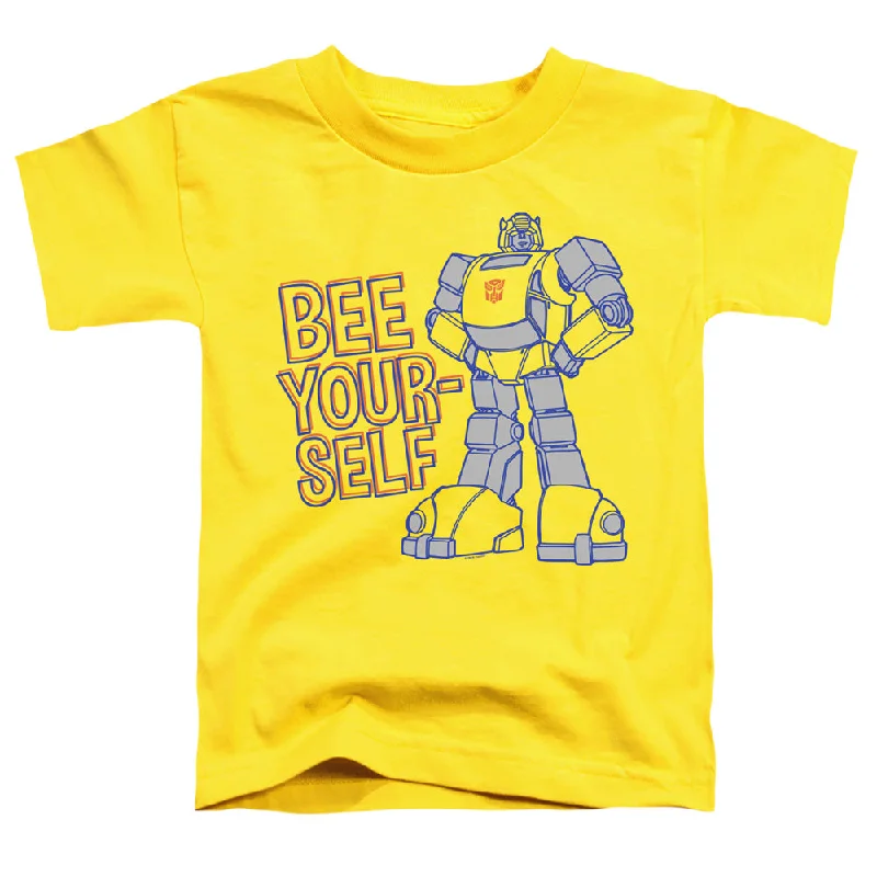 Bargain Prices Transformers Toddler T-Shirt Bee Yourself Yellow Tee