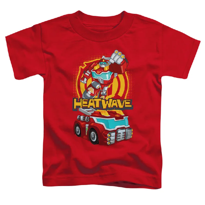 Super Sale Transformers Toddler T-Shirt Heatwave Red Tee