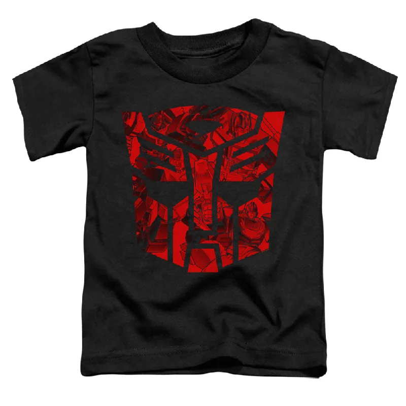 Great Deals Transformers Toddler T-Shirt Imprinted Autobot Logo Black Tee