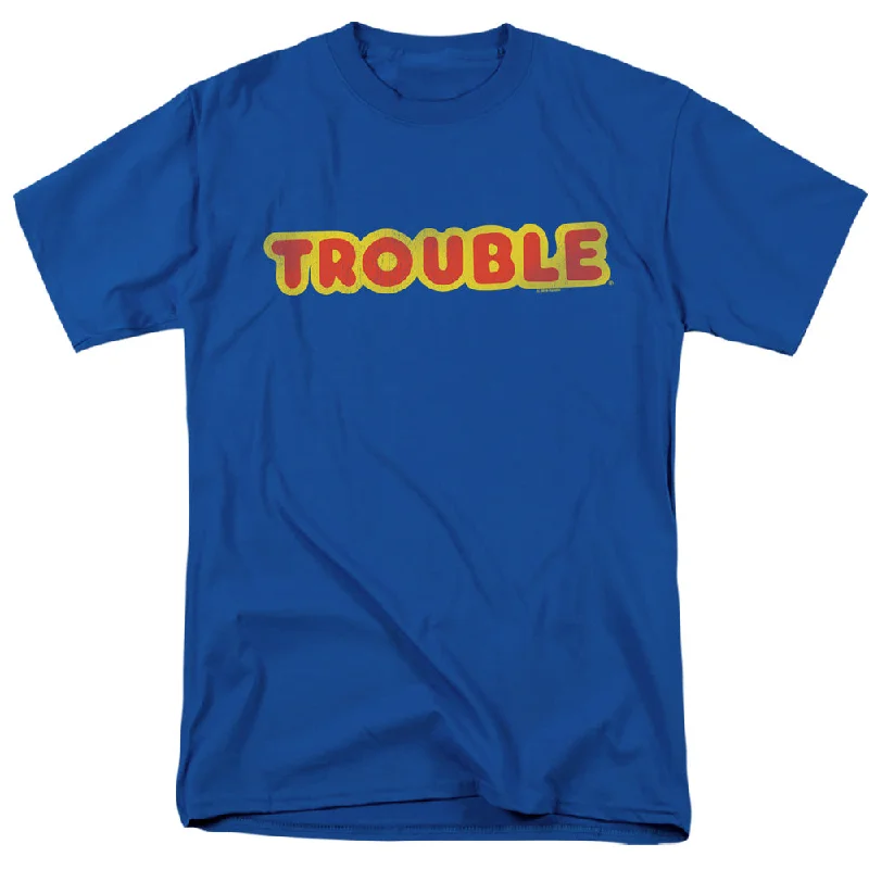 Markdowns Trouble T-Shirt Vintage Logo Royal Tee