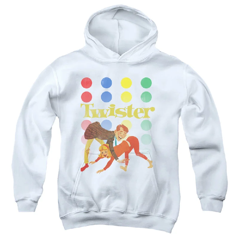 Stock Clearance Twister Kids Hoodie Old School White Hoody