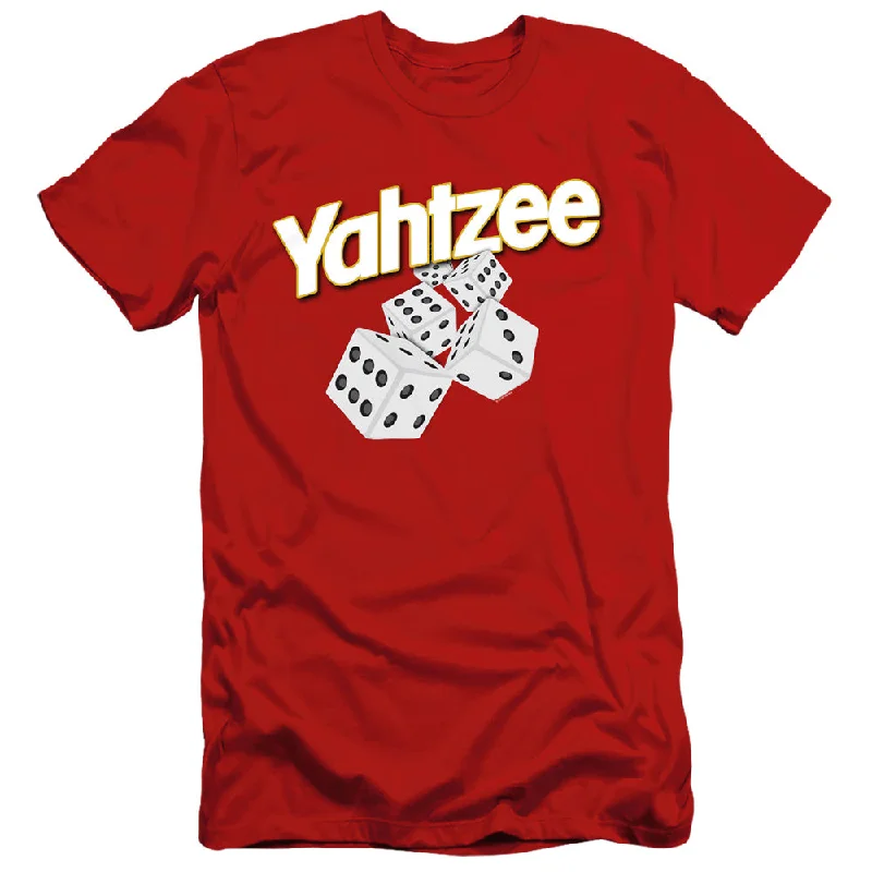 Daily Specials Yahtzee Slim Fit T-Shirt Dice Red Tee