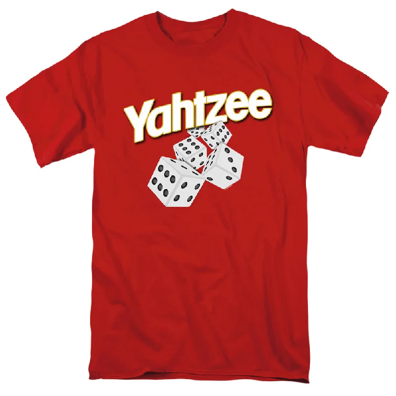 Best Deals Yahtzee T-Shirt Dice Red Tee