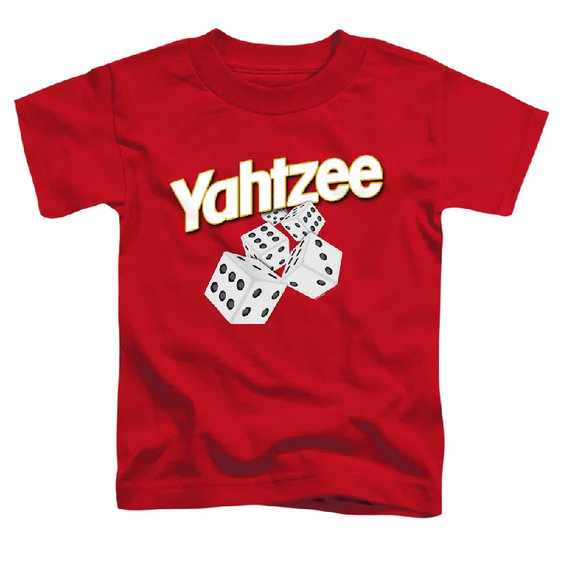 Don't Miss Yahtzee Toddler T-Shirt Dice Red Tee