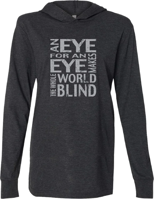 Today's Special Yoga Lightweight Hoodie An Eye for an Eye