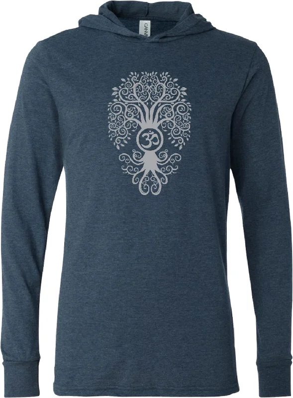 Overstock Sale Yoga Lightweight Hoodie Grey Bodhi Tree