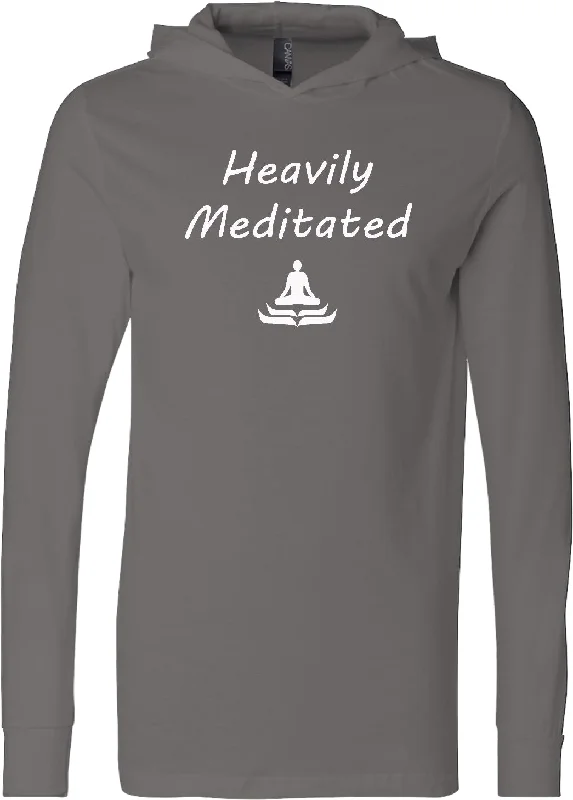 Savings Bonanza Yoga Lightweight Hoodie Heavily Meditated