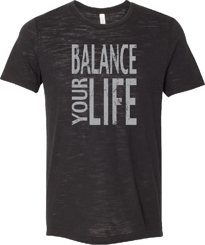 Hurry In Yoga T-shirt Balance Your Life Burnout Tee