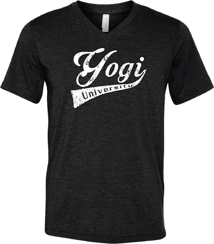 Buy Now Yoga T-shirt Yogi University Lightweight Triblend V-neck